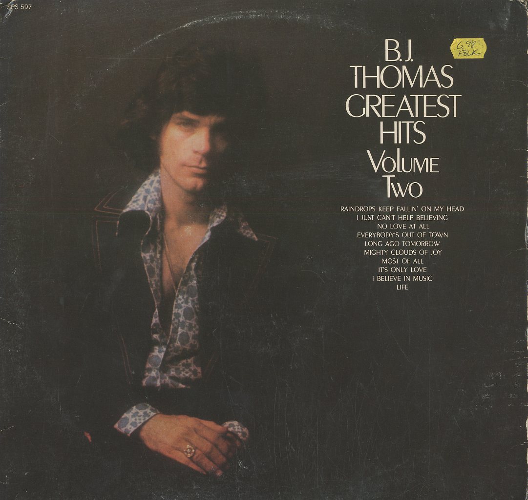 Albumcover B.J. Thomas - Greatest Hits Volume Two