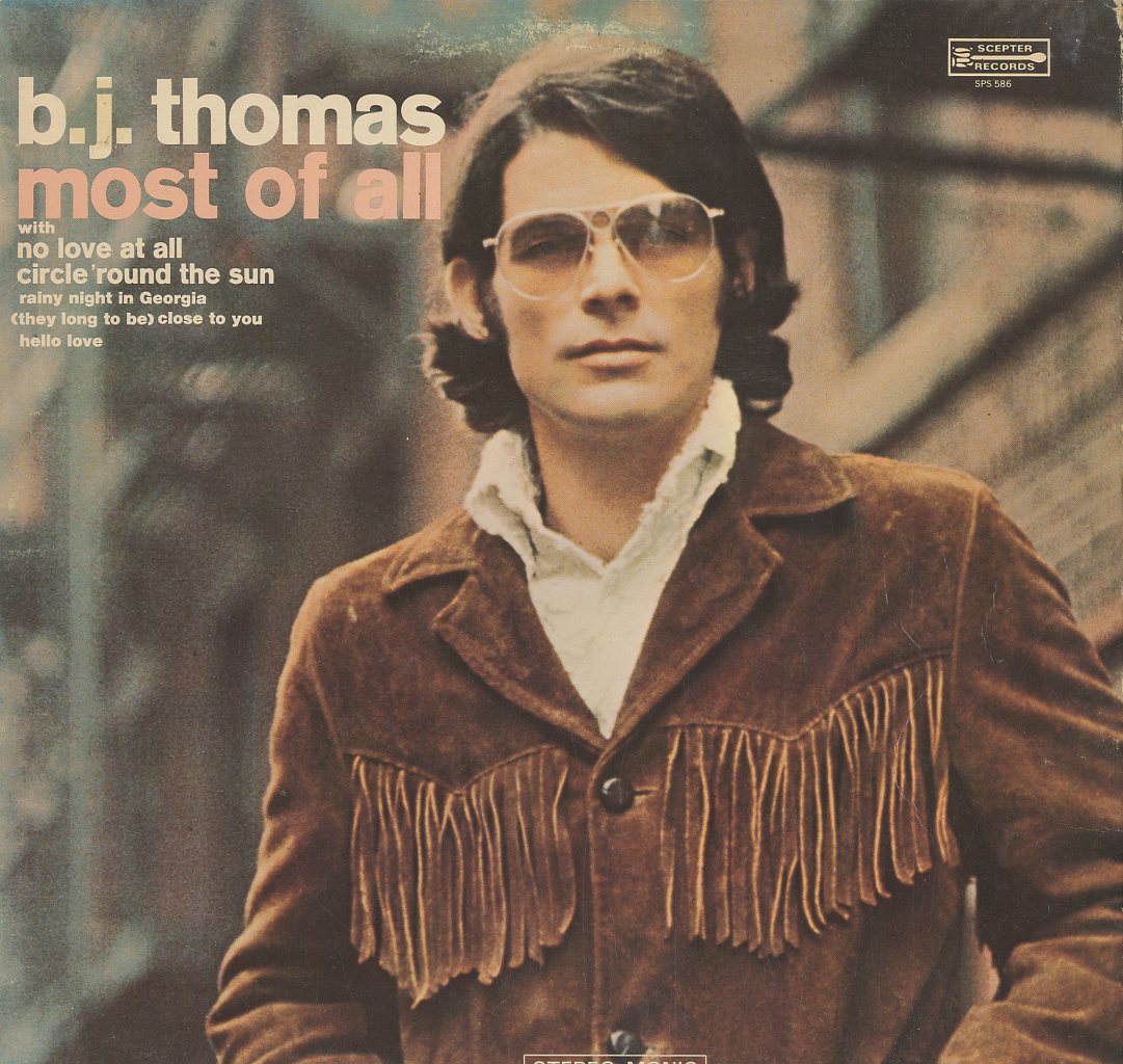 Albumcover B.J. Thomas - Most of All
