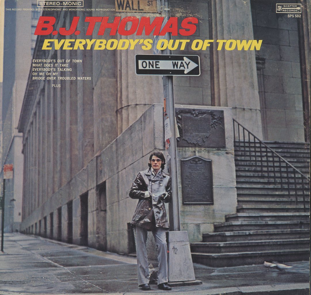 Albumcover B.J. Thomas - Eveybody´s Out Of Town