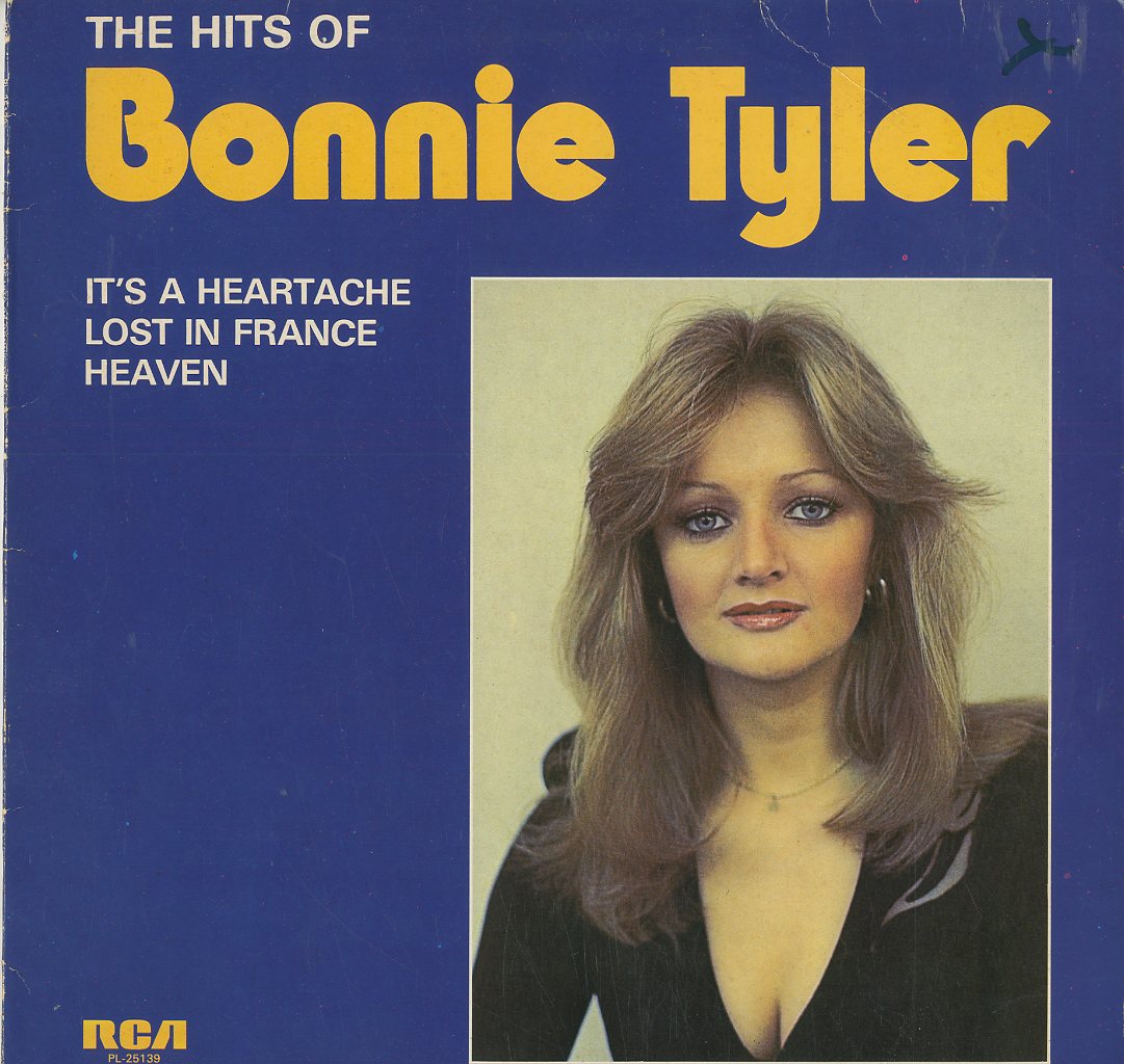 Albumcover Bonnie Tyler - The Hits of Bonnie Tyler (Diff. Cover, Inelco)