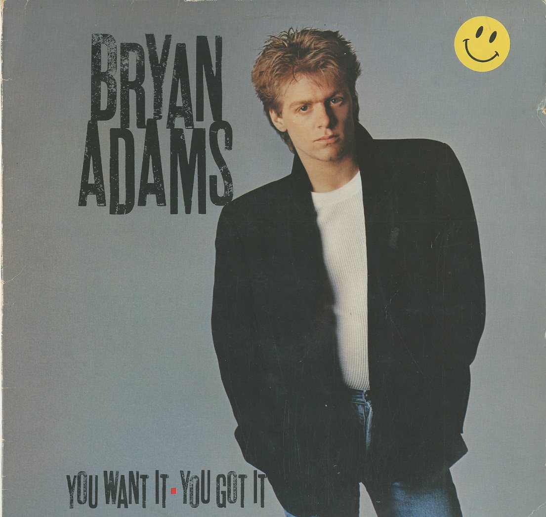 Albumcover Bryan Adams - Yow Want It - You Get It