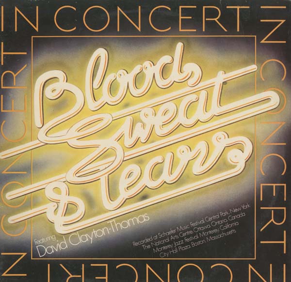Albumcover Blood Sweat & Tears - In Concert  (DLP)