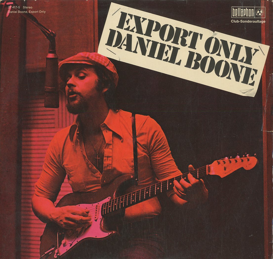 Albumcover Daniel Boone - Export Only