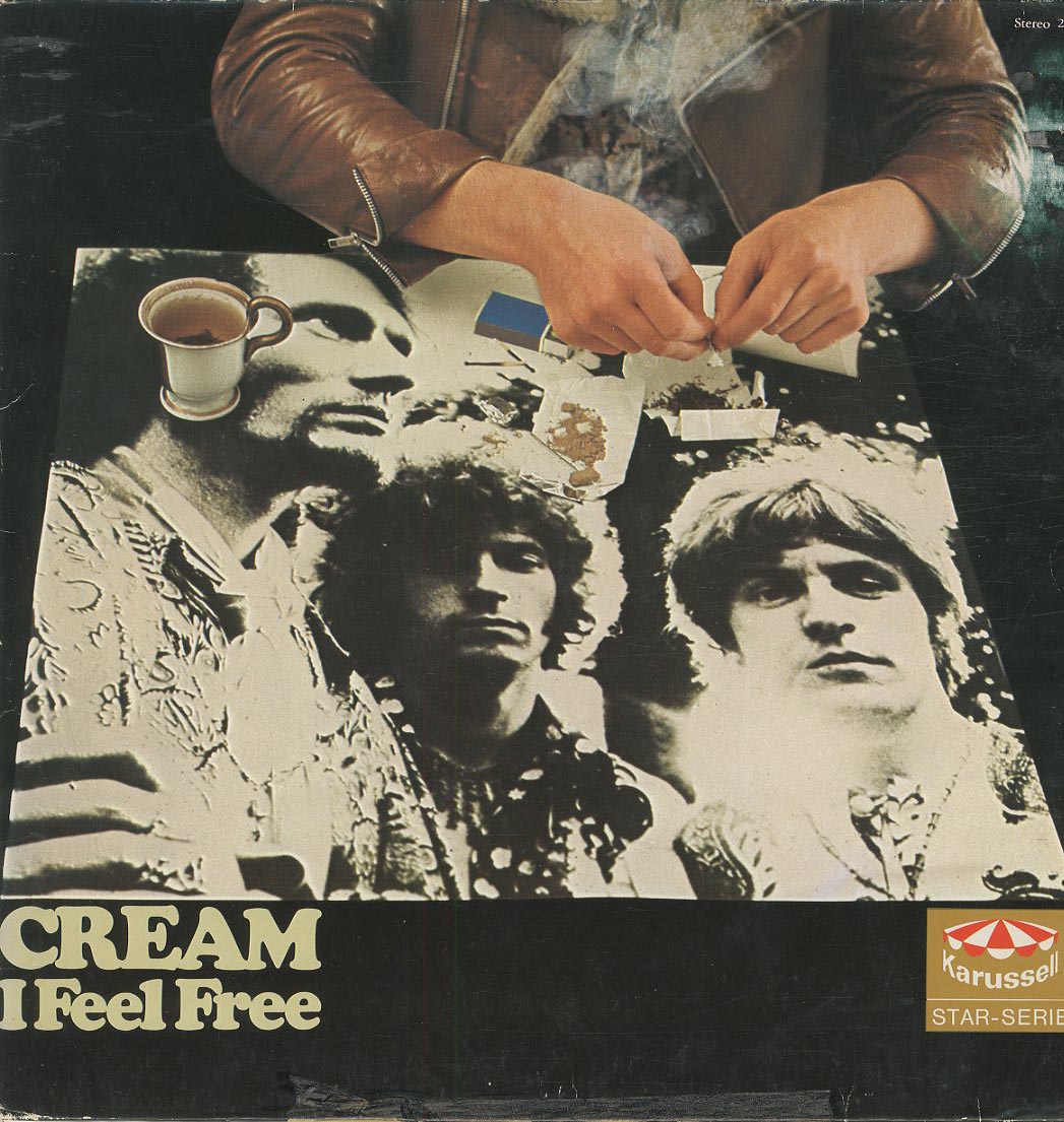 Albumcover Cream - I Feel Free