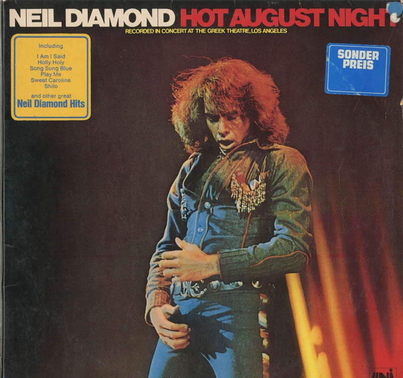 Albumcover Neil Diamond - Hot August Night (DLP)