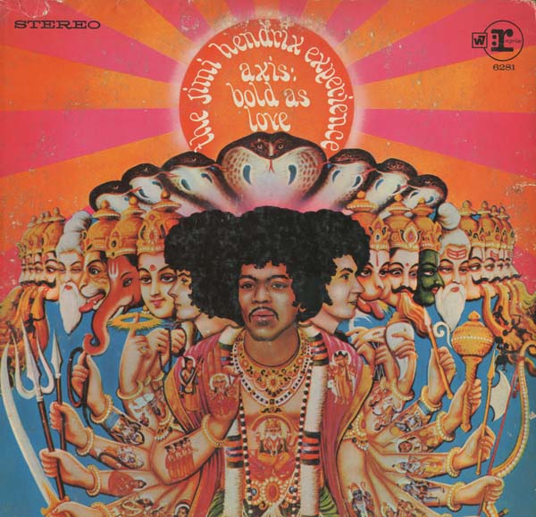 Albumcover Jimi Hendrix - Axis: Bold As Love 