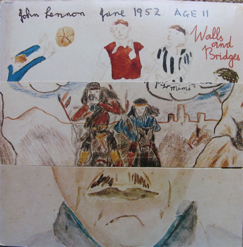 Albumcover John Lennon - Walls and Brdiges