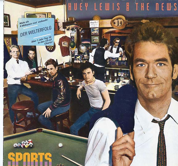 Albumcover Huey Lewis And The News - Sports