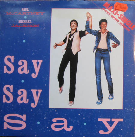 Albumcover Paul McCartney und Michael Jackson - Say Say Say