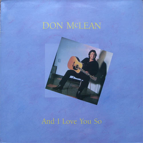 Albumcover Don McLean - And I Love You So