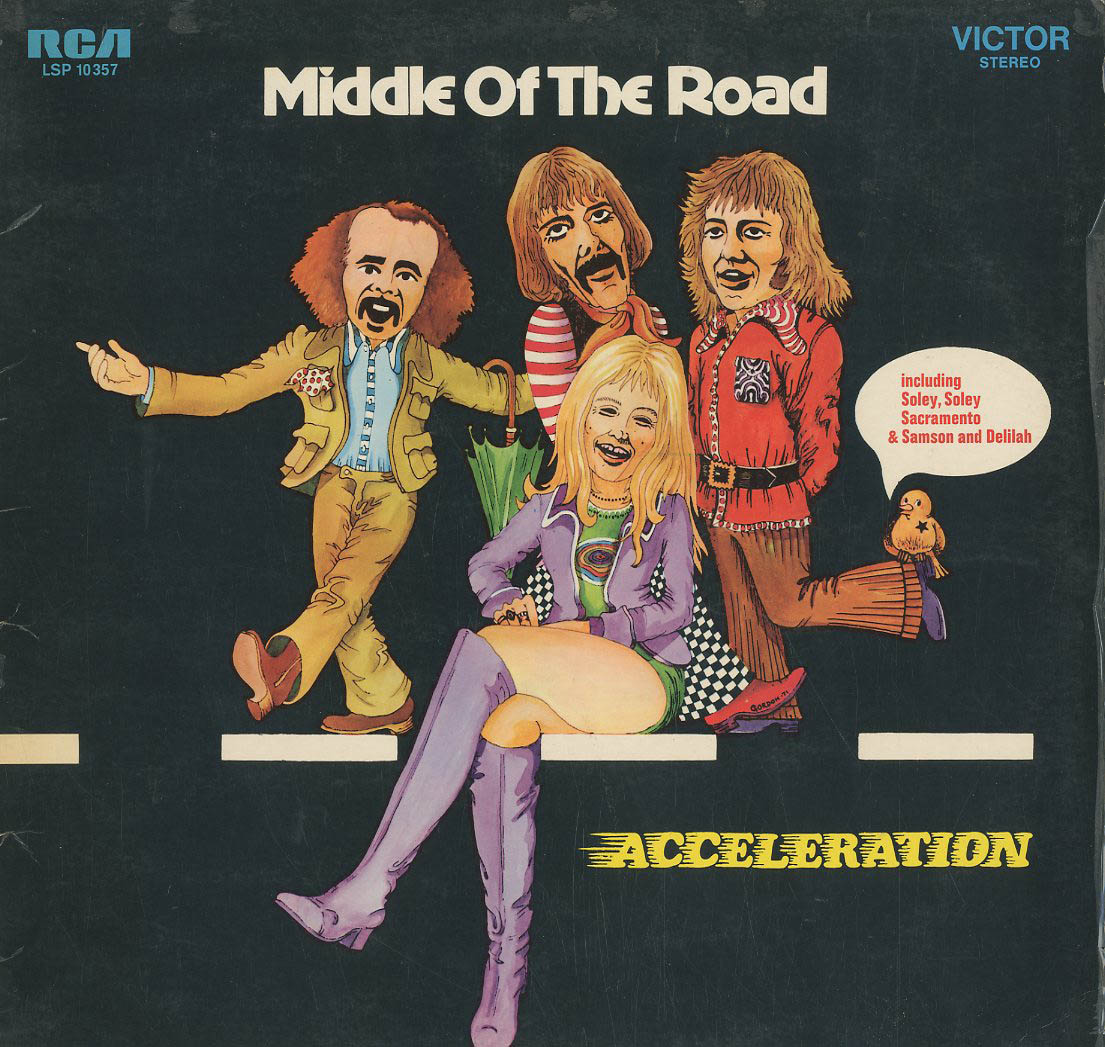 Albumcover Middle Of The Road - Accellaration (Diff. Cover)