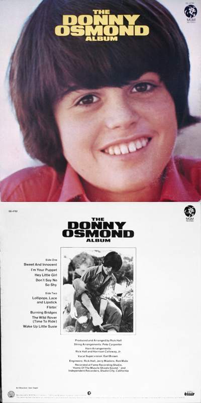 Albumcover Donny Osmond - The Donny Osmond Album