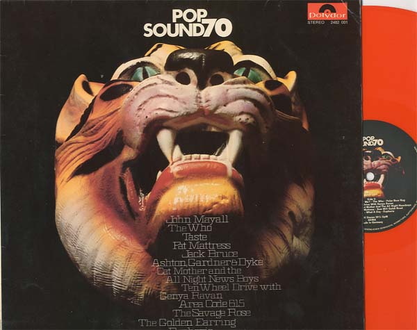 Albumcover Various Artists of the 70s - Pop Sound 70 ()Orange)