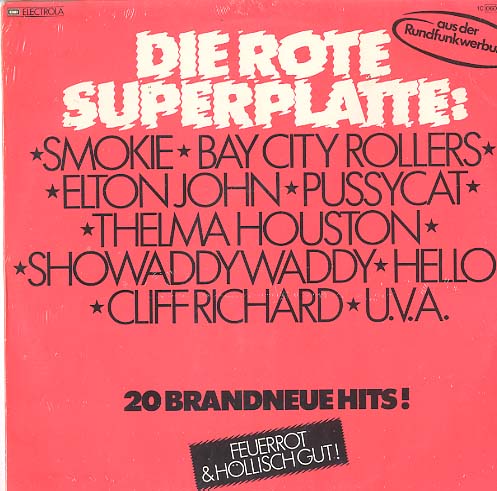 Albumcover Various Artists of the 70s - Die rote Superplatte