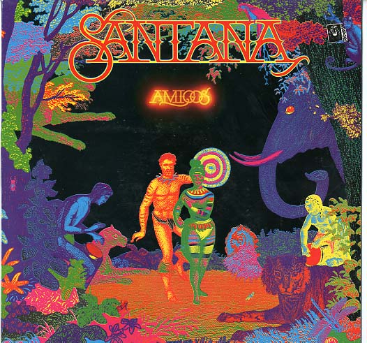 Albumcover Santana - Amigos
