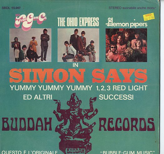 Albumcover Buddah Sampler - Simon Says ed altri successi Buddah Records