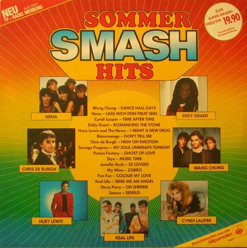 Albumcover Various Artists of the 80s - Sommer Smash Hits