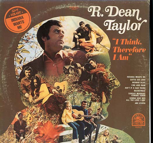 Albumcover R.Dean Taylor - I Think Therefore I Am