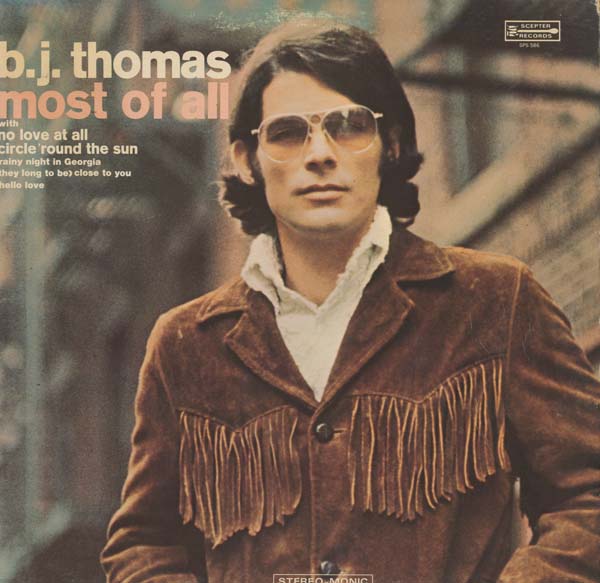 Albumcover B.J. Thomas - Most of All
