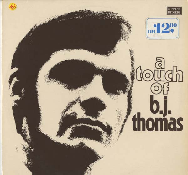 Albumcover B.J. Thomas - A touch of b.j. thomas