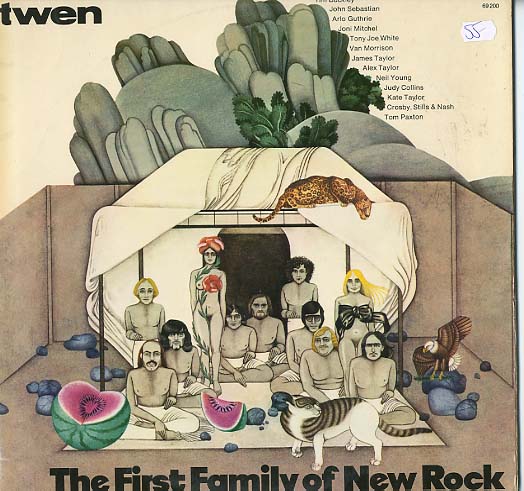 Albumcover Various Artists of the 70s - The First Family of Rock (Twen DLP)