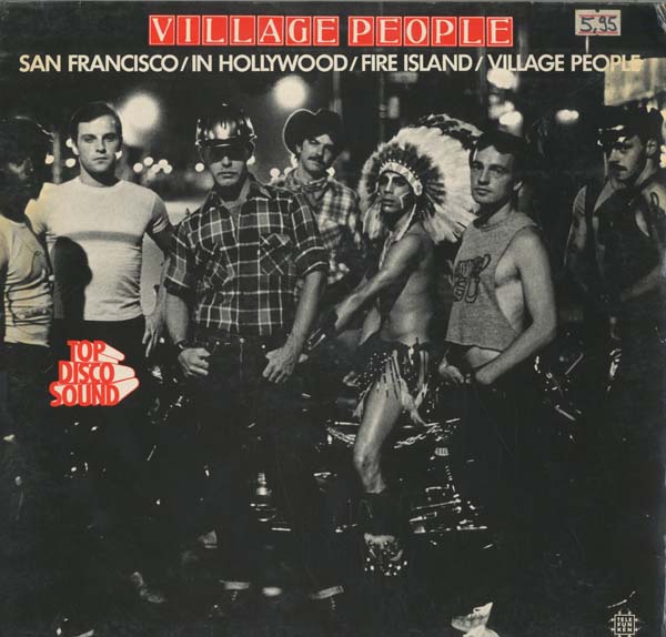 Albumcover Village People - San Fancisco / In Hollywood / Fire Island / Village People (12 " Maxi-EP 33 1/3)