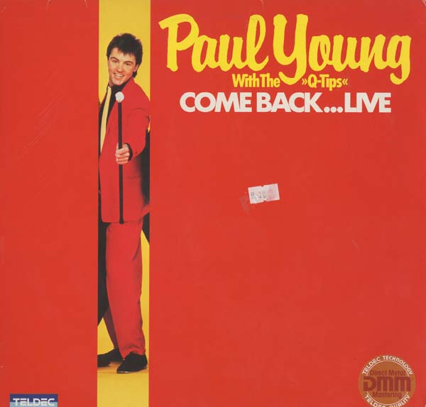 Albumcover Paul Young - Come Back ... Live 
