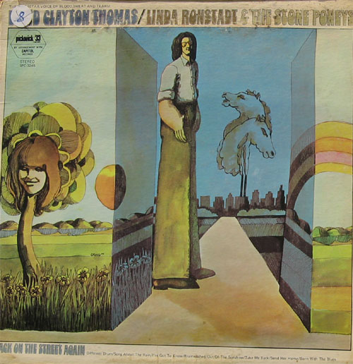 Albumcover David Clayton-Thomas - Back On The Street Again<br>
David Clayton-Thomas / Linda Ronstadt & The Stone Poneys (frühe Aufnahmen)