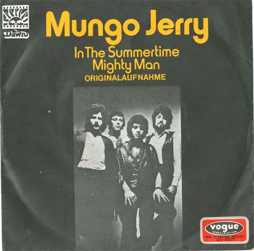 Albumcover Mungo Jerry - In the Summertime / Mighty Man