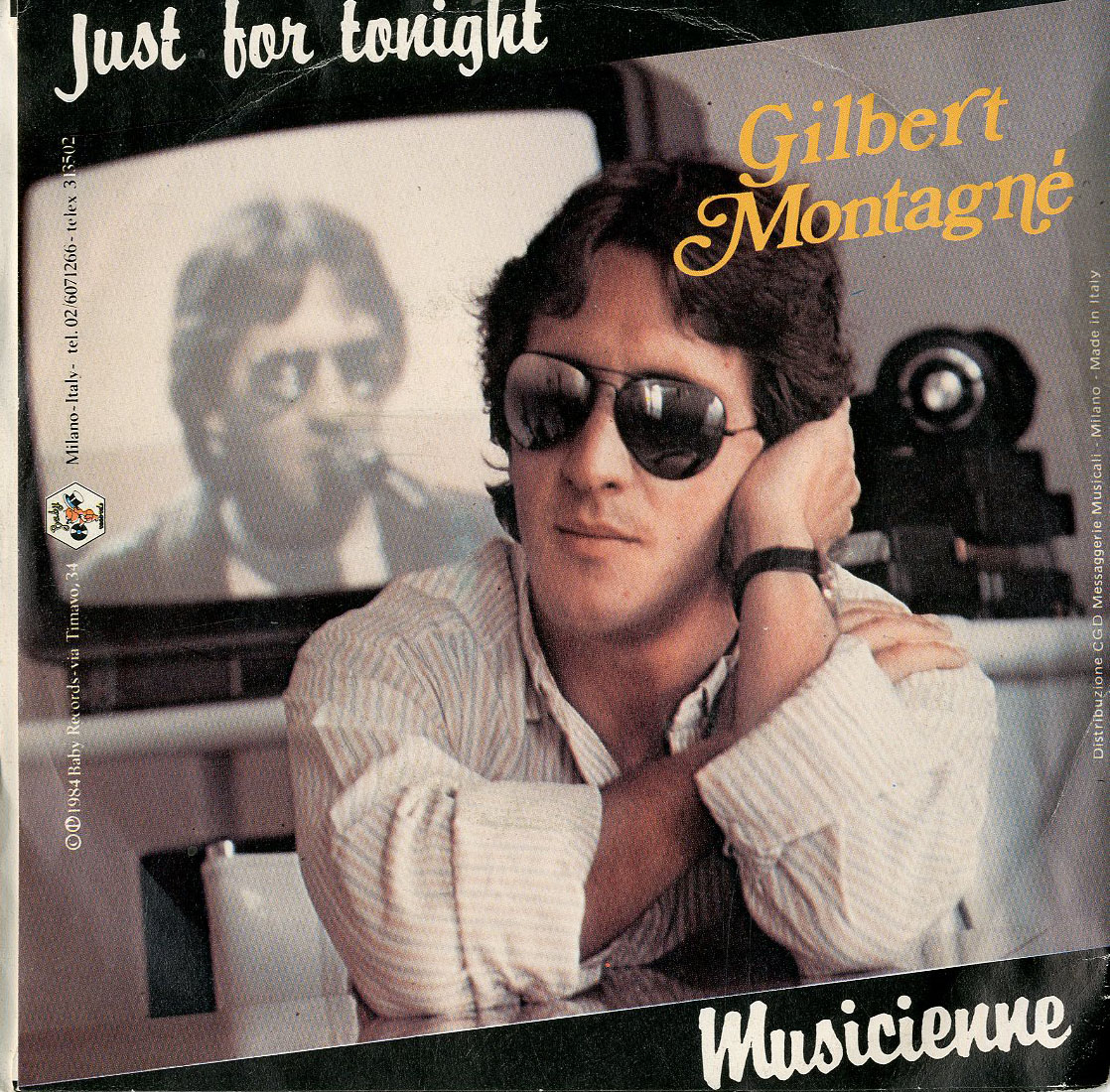 Albumcover Gilbert Montagne - Just For Tonight / Musicienne