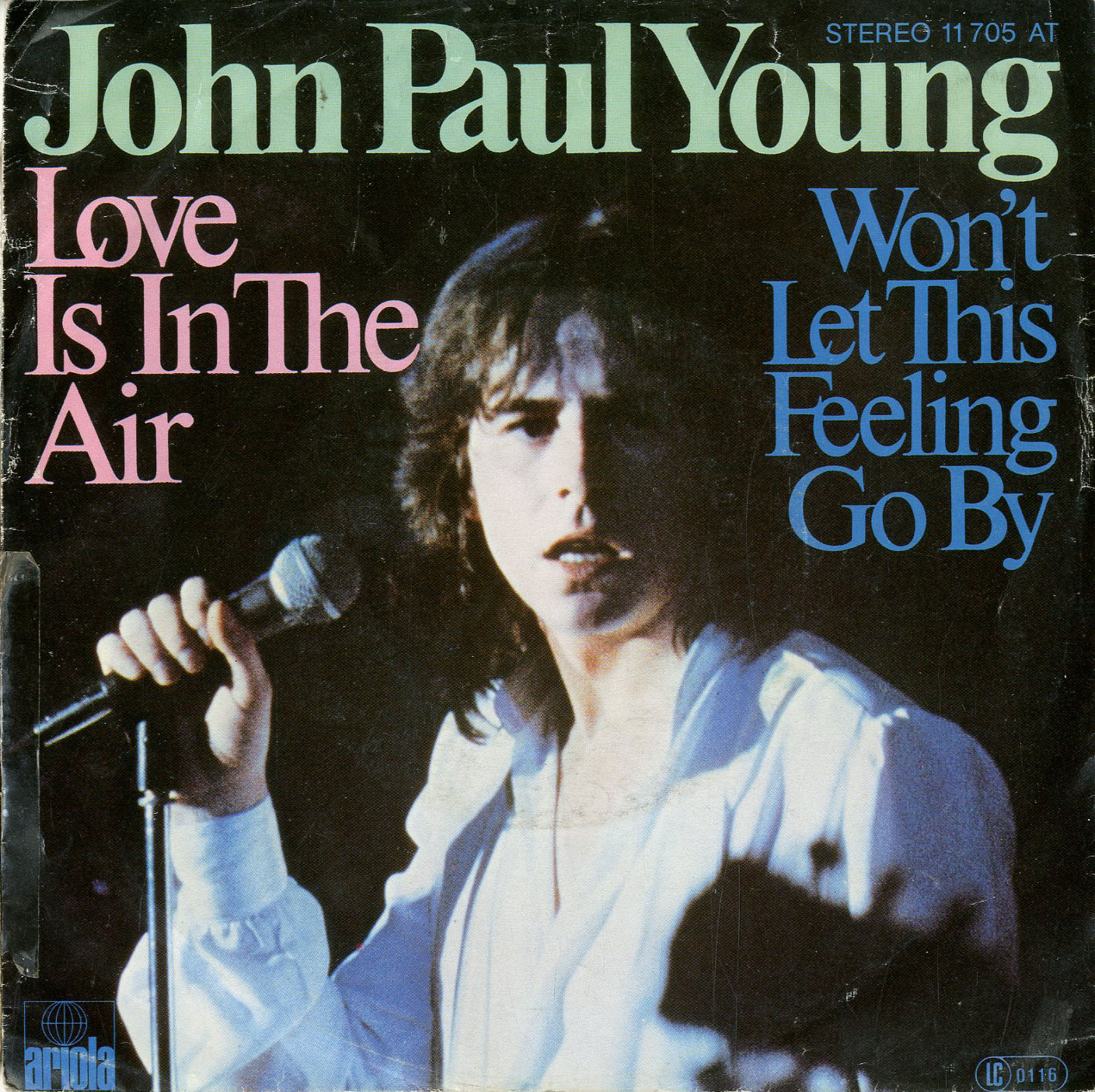 Albumcover John Paul Young - Love Is In The Air / Wont Let This Feeling Go By
