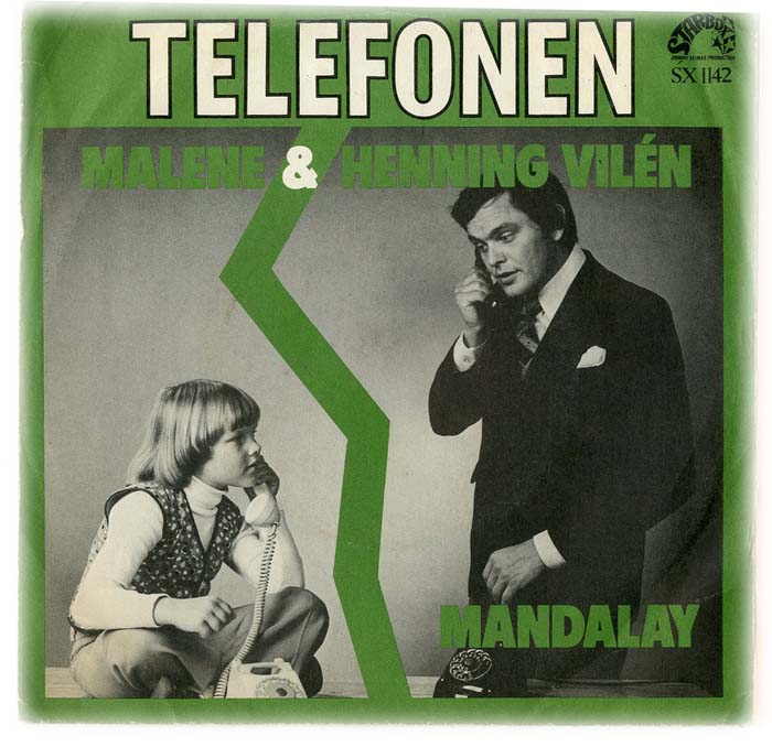 Albumcover Henning Vilen - Telefonen (mit Malene Vilen) / Mandalay