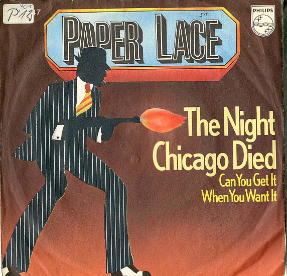 Albumcover Paper Lace - The Night Chicago Died / Can You Get It When You Want It