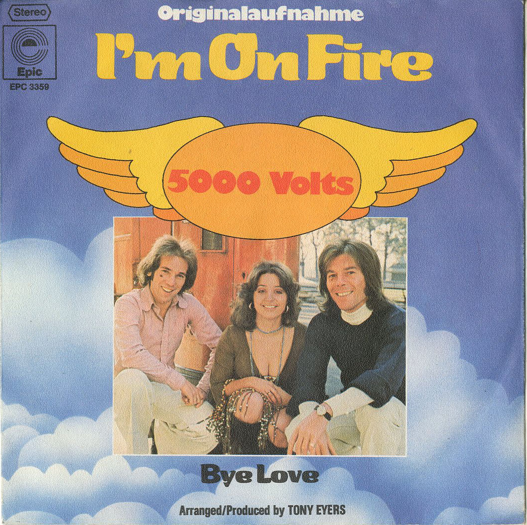 Albumcover 5000 Volt - I´m On Fire / Bye Love