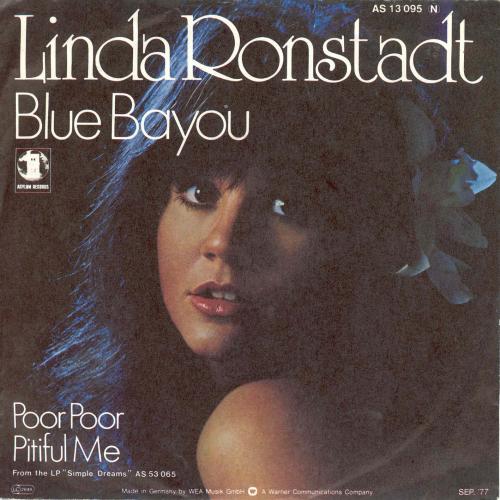 Albumcover Linda Ronstadt - Blue Bayou / Poor Poor Pitiful Me