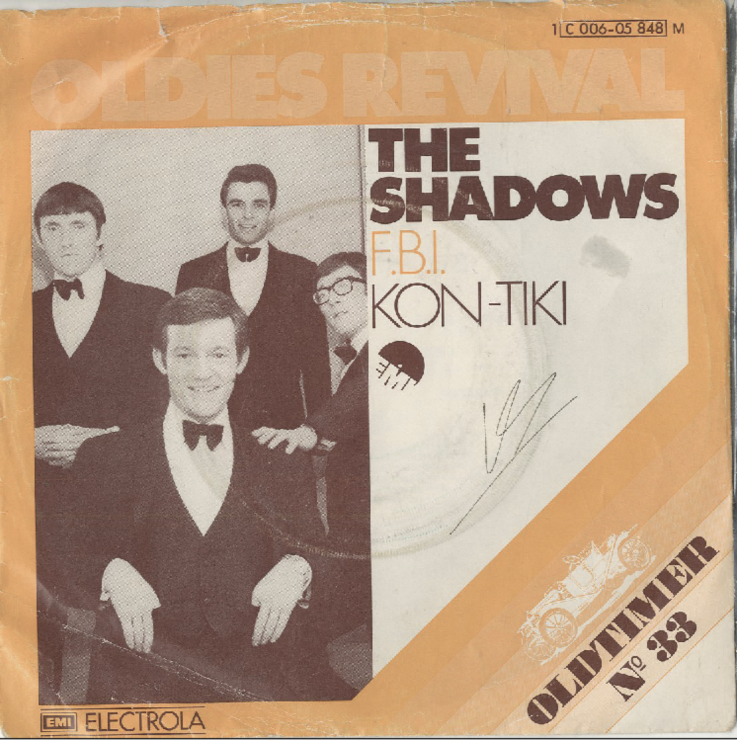 Albumcover The Shadows - F.B.I. / Kon-Tiki (Oldies Revival No. 33)