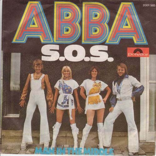 Albumcover Abba - S. O. S. / Man In the Middle