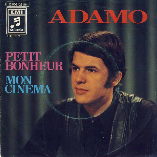 Albumcover Adamo - Petite Bonheur / Mon Cinema