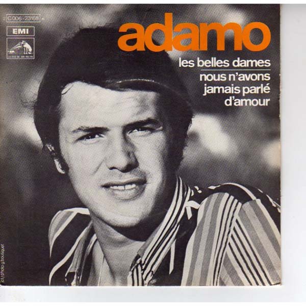 Albumcover Adamo - Les bellse dames / Nous n´avons jamais parle d´amour