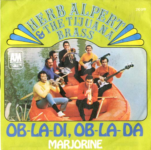 Albumcover Herb Alpert & Tijuana Brass - Ob-La-Di Ob-La-Da / Marjorine