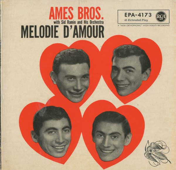 Albumcover Ames Brothers - Melodie d amour (Melody of Love) (EP)
