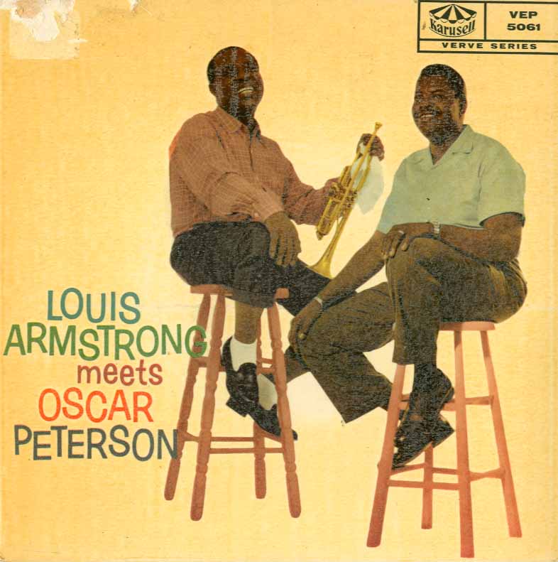 Albumcover Louis Armstrong und Oscar Peterson - Louis Armstrong Meets Oscar Peterson