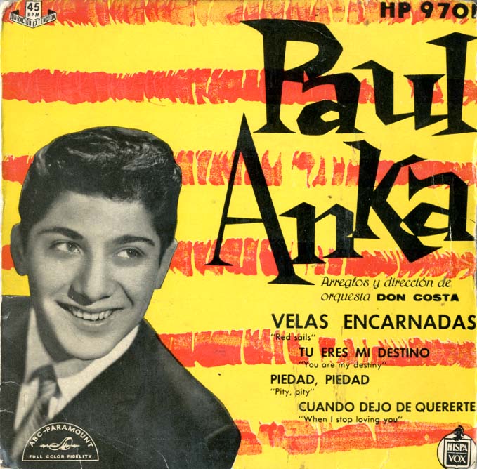 Albumcover Paul Anka - Paul Anka (EP)