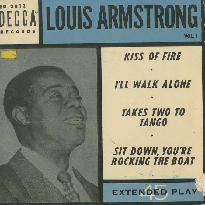 Albumcover Louis Armstrong - Louis Armstrong Vol. 1 (EP)