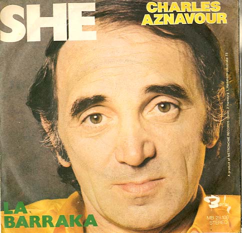 Albumcover Charles Aznavour - She (engl.) / La Barraka