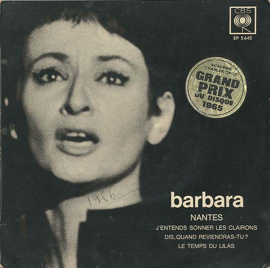 Albumcover Barbara (F) - Barbara (EP)