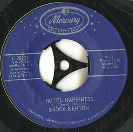 Albumcover Brook Benton - Hotel Happiness / Walk On The Wild Side