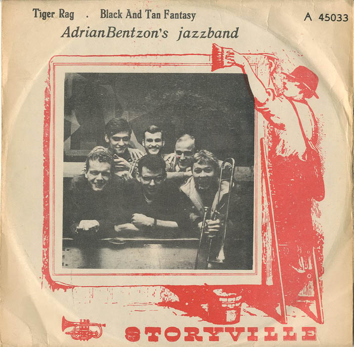 Albumcover Adrian Bentzons Jazzband - Tiger Rag / Black and Tan Fantasy