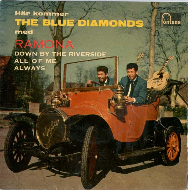 Albumcover Blue Diamonds - Här kommer Blue Diaomonds 