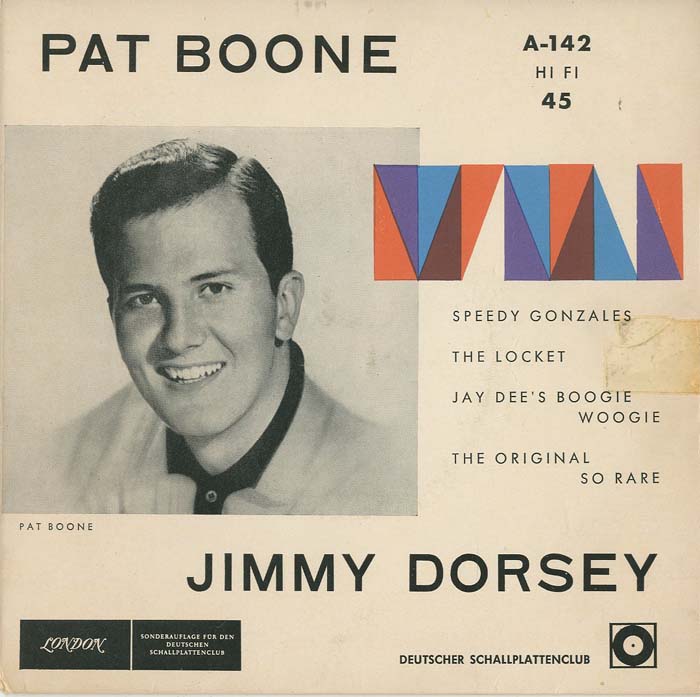 Albumcover Deutscher Schallplattenclub - Pat Boone - Jimmy Dorsey (EP)